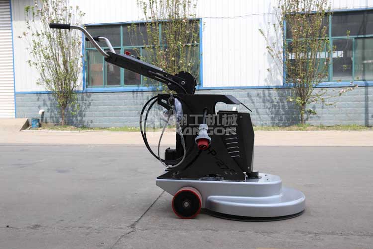 拋光機是為了讓地面表面有光澤，需要先研磨后才可以拋光。拋光分為粗拋和精拋，這時候可以使用拋光機，配合拋光墊，提高地面的光澤度。高速地坪拋光機讓你輕松完成地坪拋光工作，提高地坪亮度。